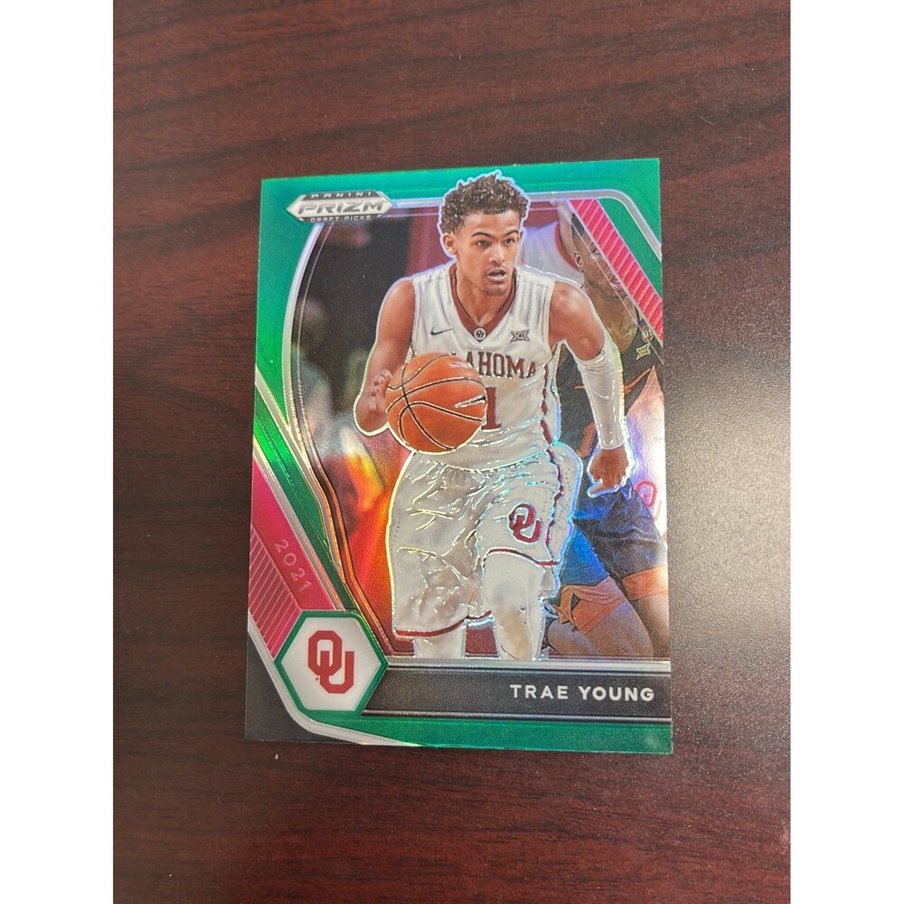 Trae Young draft pick card